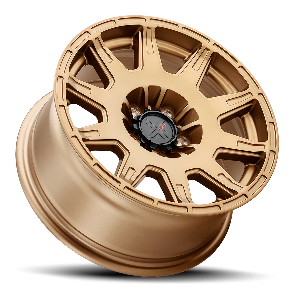 DX4 X-Trail 17X8 wheels 5x114.3 Gold offroad 4x4 rim