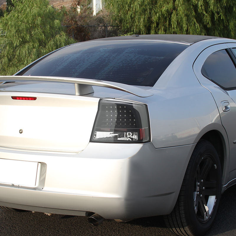 Spe-D 2005-2008 Dodge Charger LED Spec-D Tail Lights Black