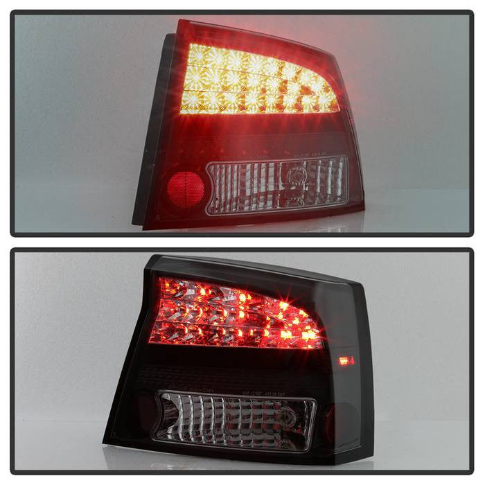 Spyder Dodge 06-08 Charger installed tail lights led