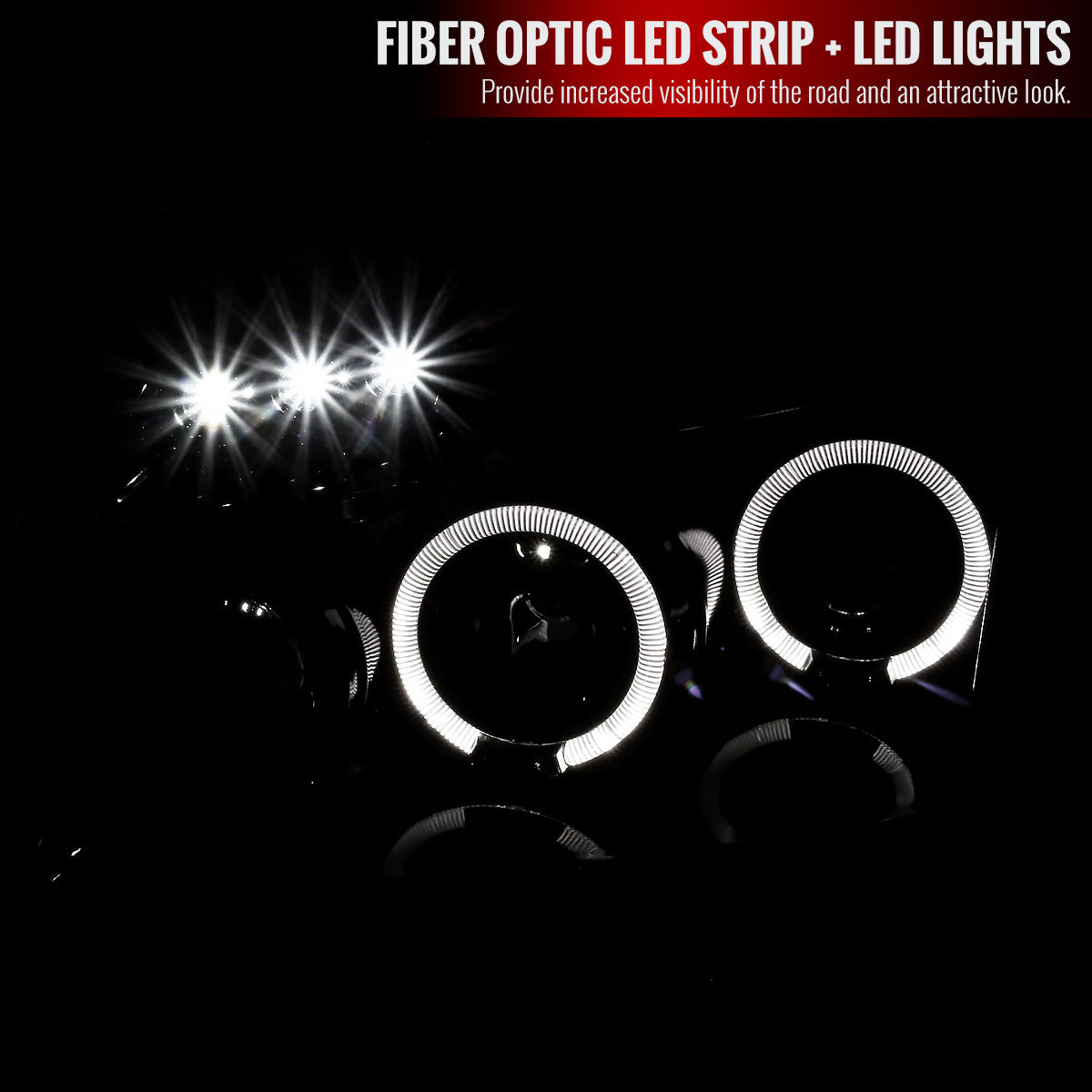 2LHP-IS25006-SQ-TM 2006-10 Lexus IS250 IS350 Projector Headlights Sequoia Signal Chrome