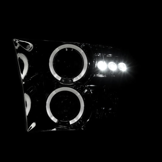 2009-2018 Dodge Ram 3500 Projector Spec-D Headlights Chrome
