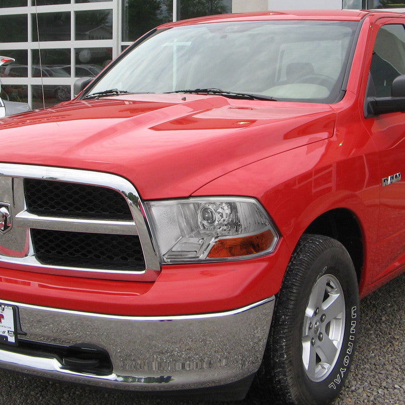 Spe-D 2009-2014 Dodge Ram 1500 2500 Projector Spec-D Headlights Chrome