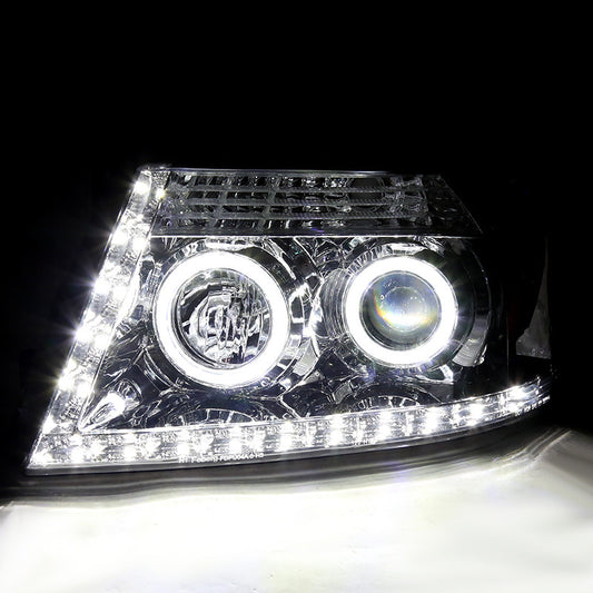2004-2008 Ford F150 06-2008 Lincoln Mark Projector Spec-D Headlights Chrome