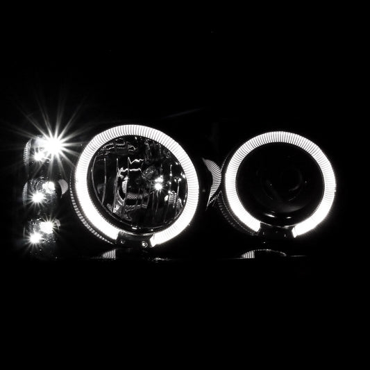 2000-2006 GMC Denali Projector Spec-D Headlights Black