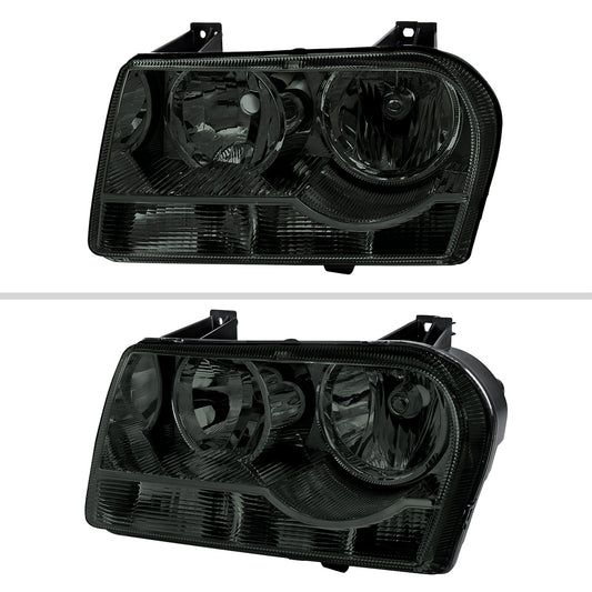 2006 Chrysler OE Spec-D chrome aftermarket headlights