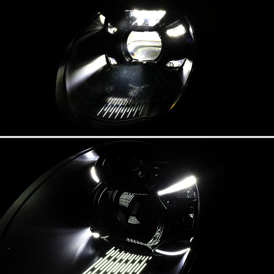 2006 Porsche 997.1 Spec-D black aftermarket headlights