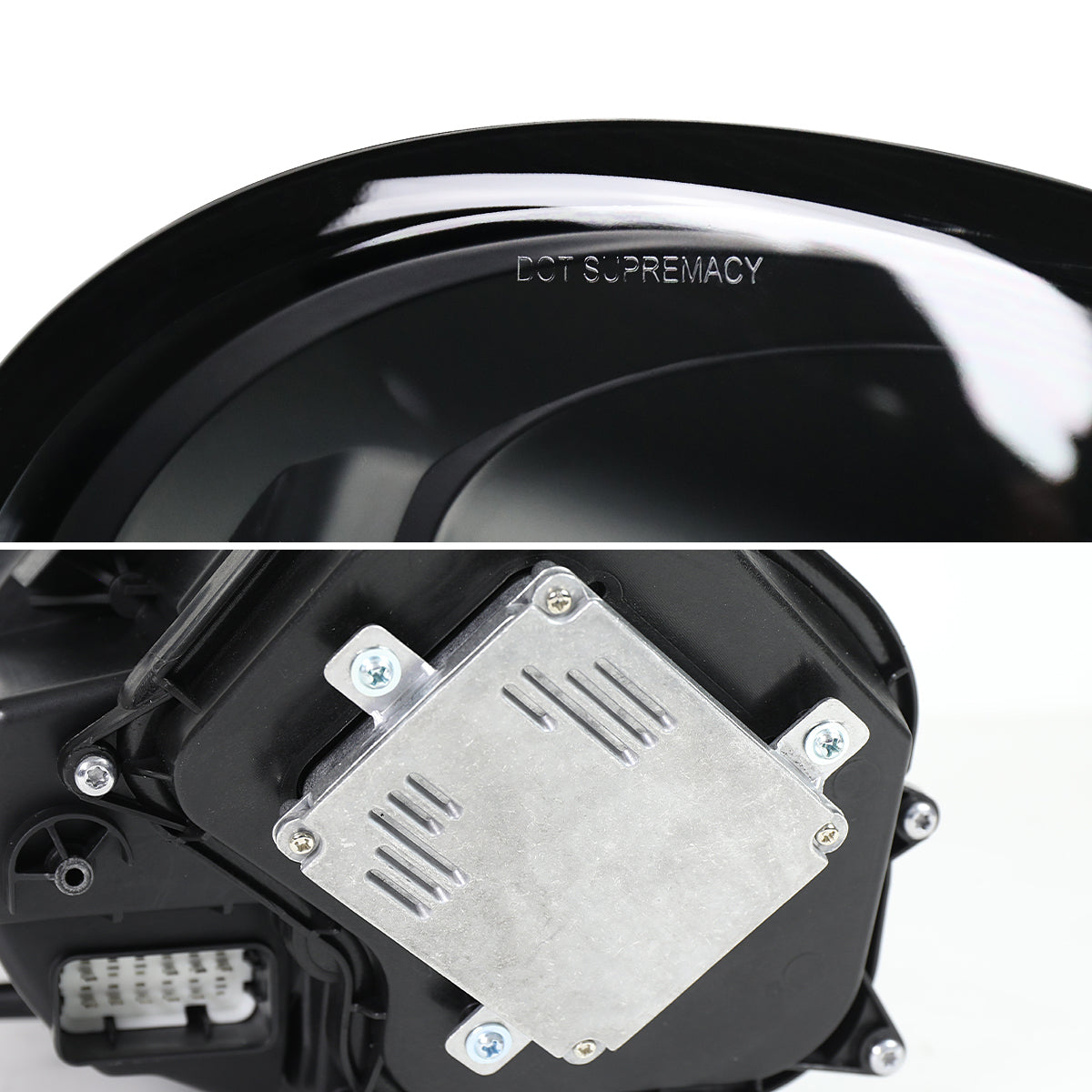 Spec-D 13 Porsche 997.2 black headlights