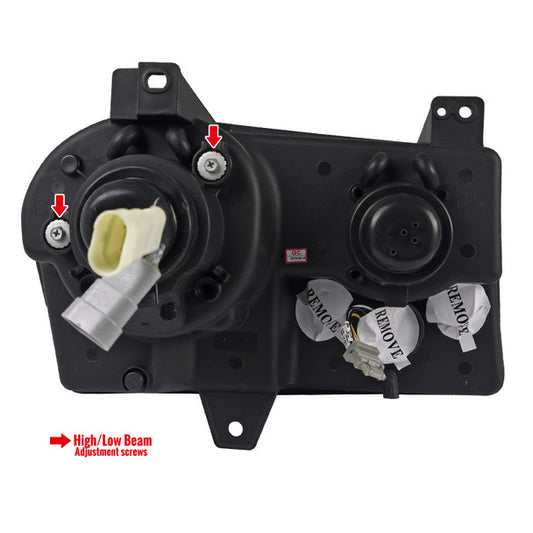 2005-2010 Chrysler 300 Type B Projector Chrome Spec-D Headlights