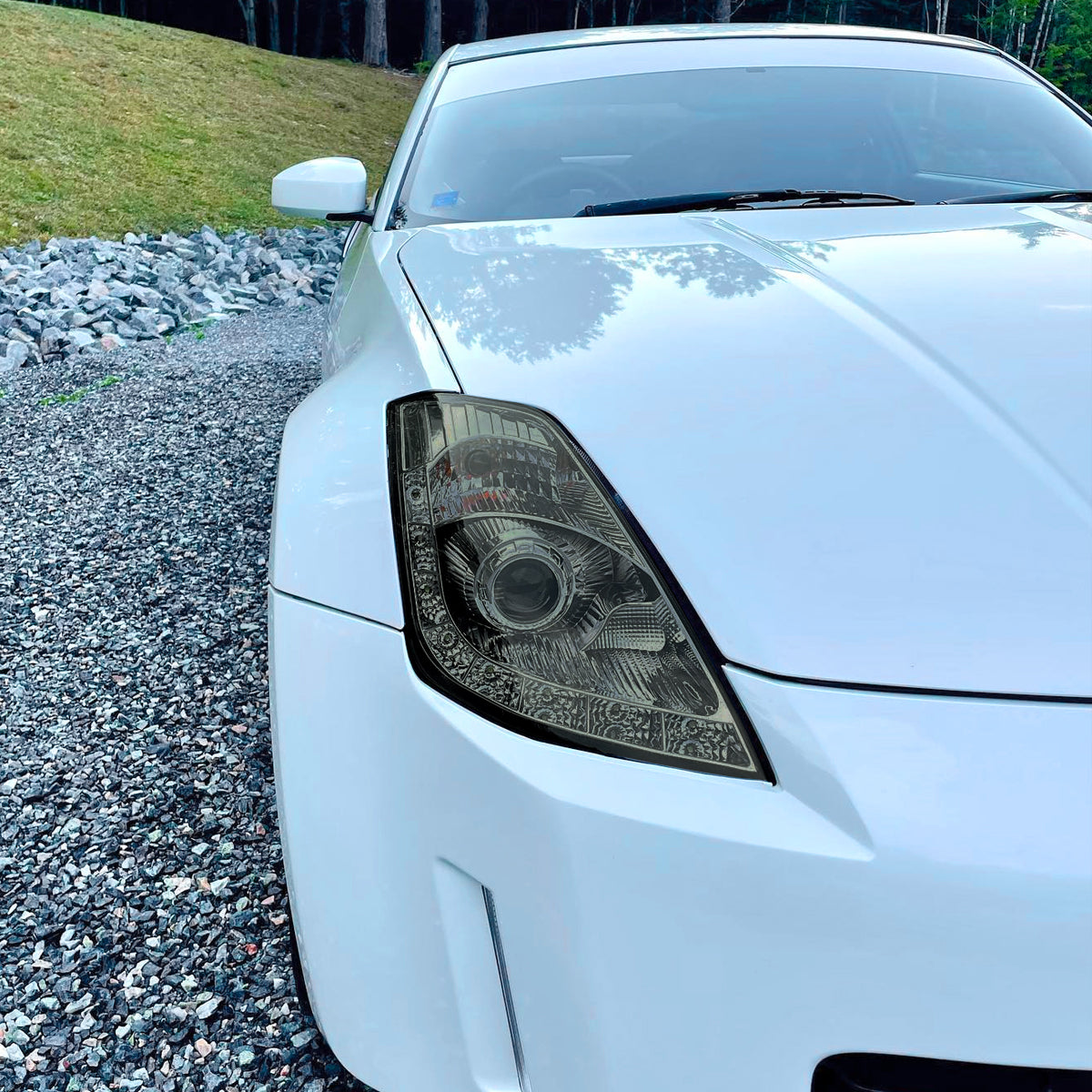 Spec-D 06 350Z chrome headlights