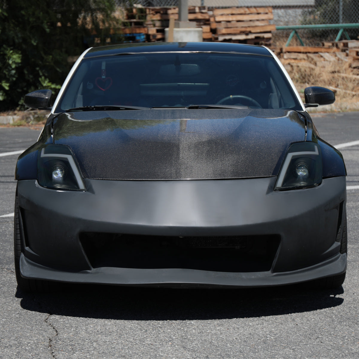 Spec-D 06 350Z black sequential LED headlights