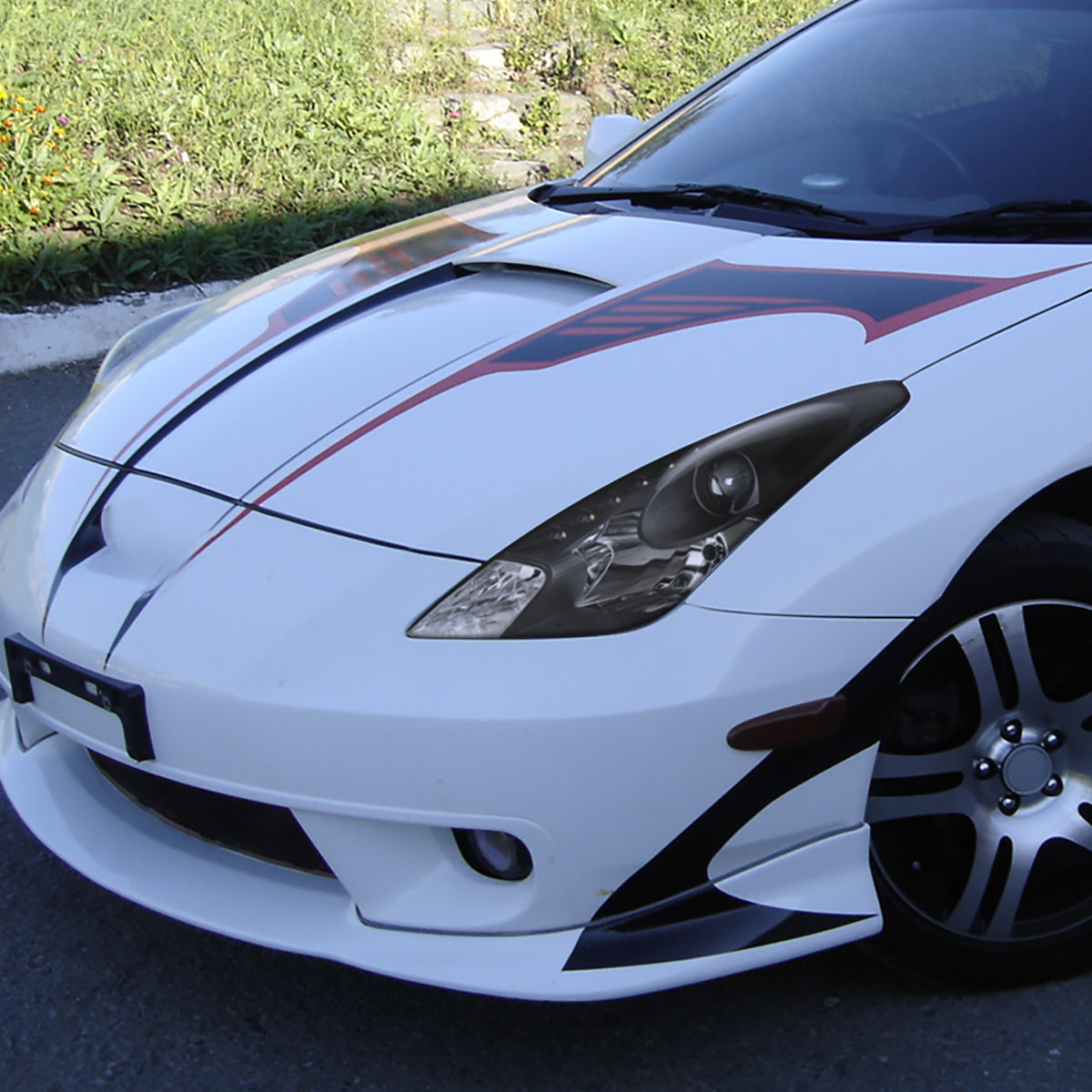 Spec-D 2000-2005 Toyota Celica Projector LED Black Headlights