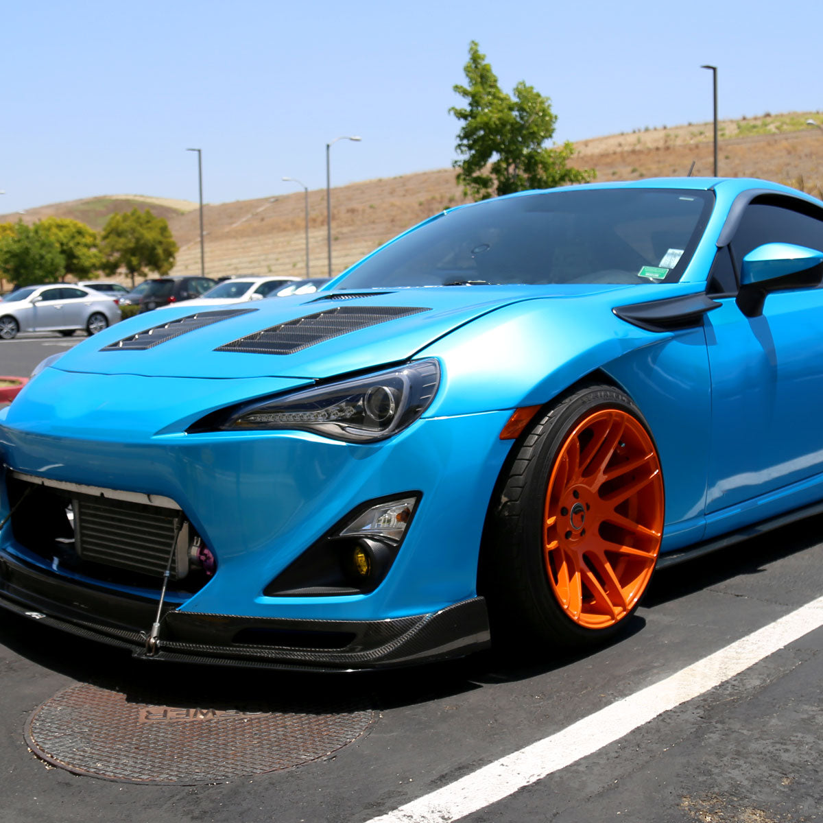 Spec-D 16 Scion FR-S Blk headlights