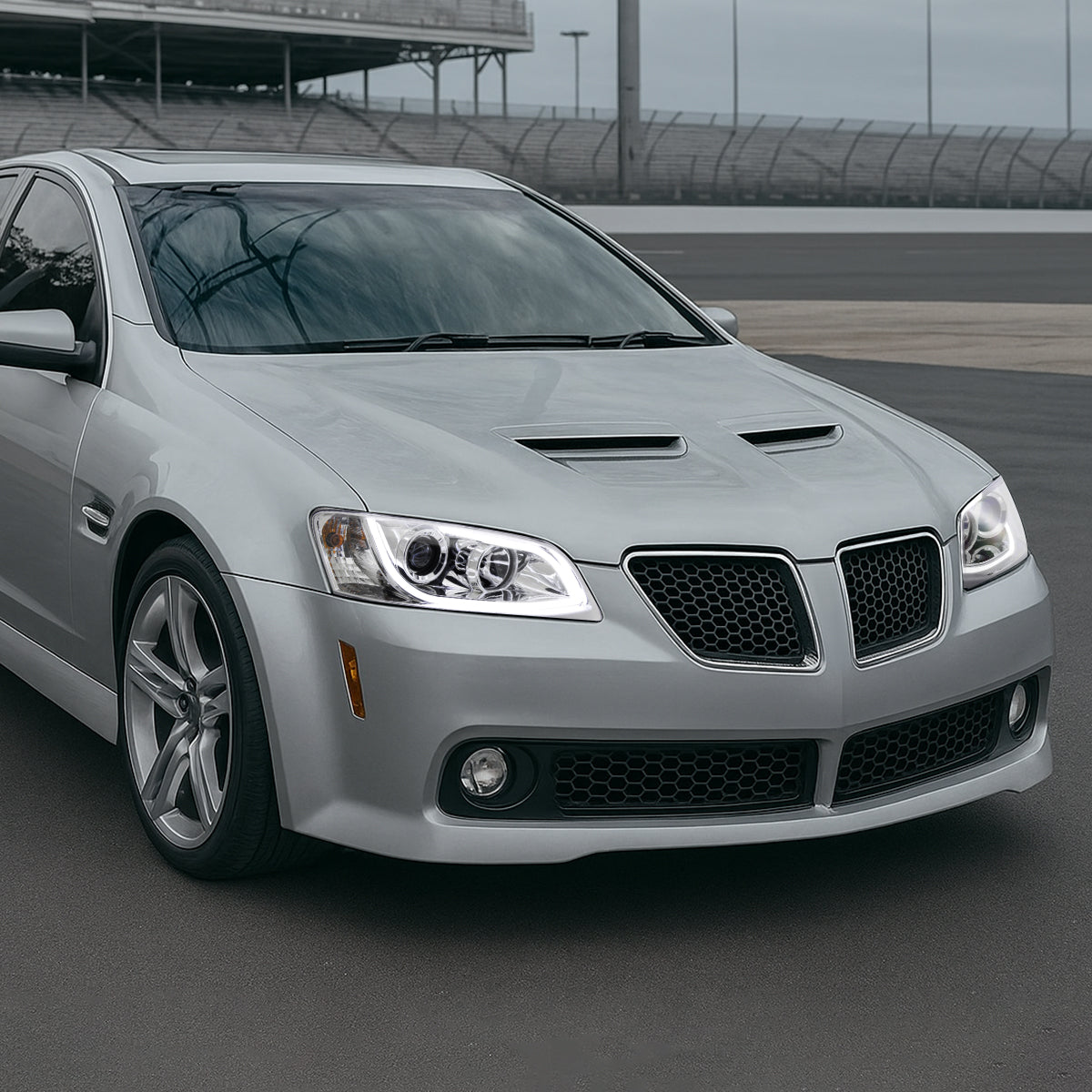 Spec-D 08 Pontiac G8 chrome headlights