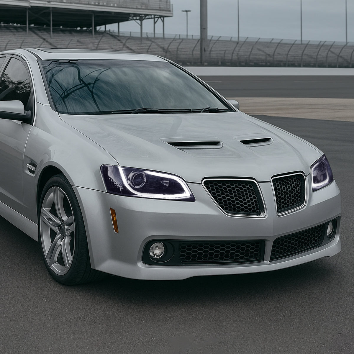 Spec-D 08 Pontiac G8 GL black headlights