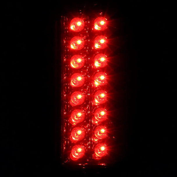 Spe-D 1999-2000 Cadillac Escalade LED Spec-D Tail Lights Smoked