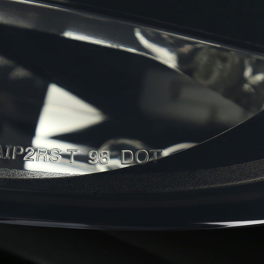 2000-2005 Toyota Celica Black Spec-D Tail Lights Smoked Lens