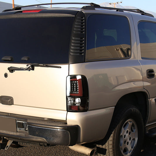 2000-2006 GMC Denali / Yukon LED Bar Spec-D Tail Lights Black