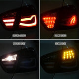 Spe-D 2006-2008 BMW E90 323i 325i 328i 330i LED Spec-D Tail Lights Black