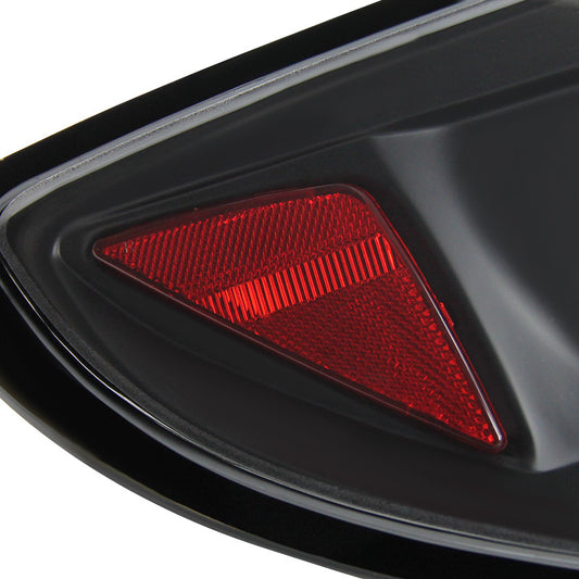 2006-2007 Mitsubishi Eclipse LED Spec-D Tail Lights Black
