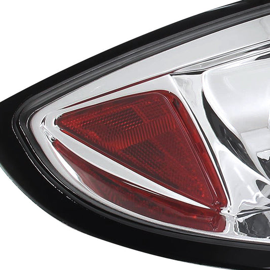 2006-2008 Mitsubishi Eclipse LED Spec-D Tail Lights Chrome
