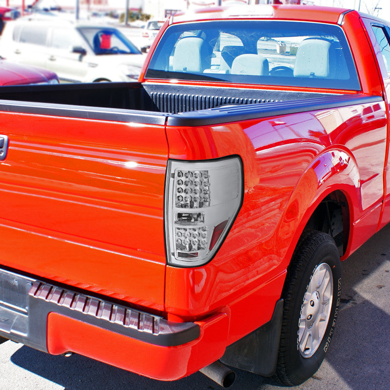 2009-12 Ford F150 LED Tail Lights Chrome
