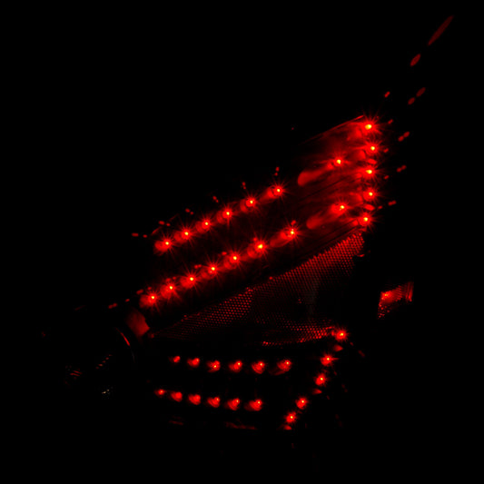 2004-2008 Nissan Maxima LED Spec-D Tail Lights Black