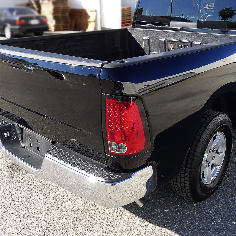 2009-16 Dodge Ram LED Tail Lights Red