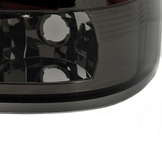 2007-2012 GMC Sierra LED Spec-D Tail Lights Smoked