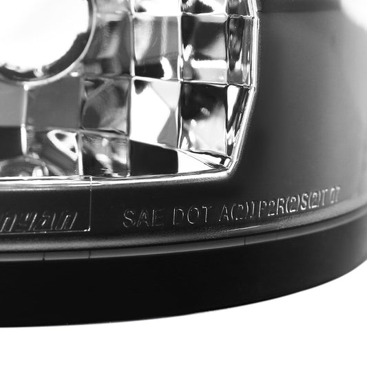 2007-2013 GMC Sierra LED Spec-D Tail Lights Black