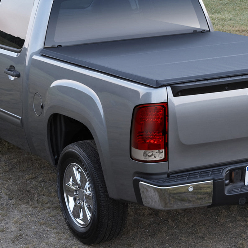 2007-12 GMC Sierra LED Tail Lights Red