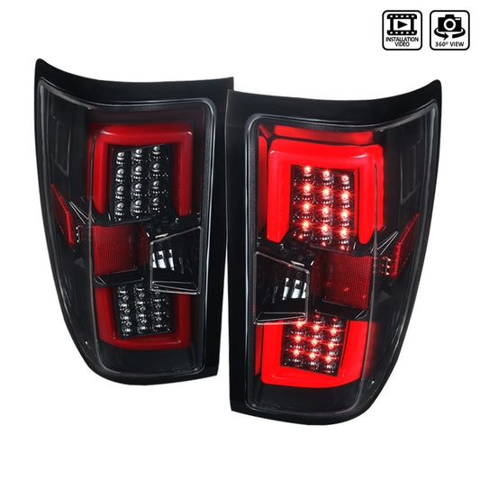 2014-2017 Chevrolet Silverado LED Spec-D Tail Lights