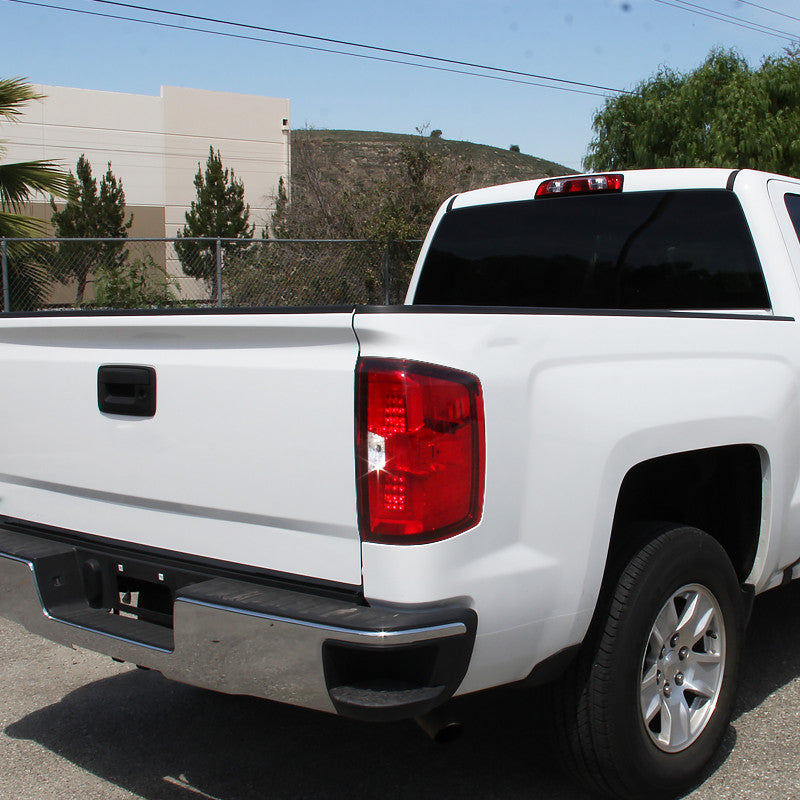 2015 Chavy Silverado LED Tail Lights Red