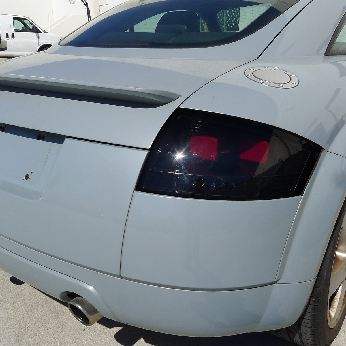 1999-06 Audi TT LED Tail Lights V2 Black Housing Smokedd Lens