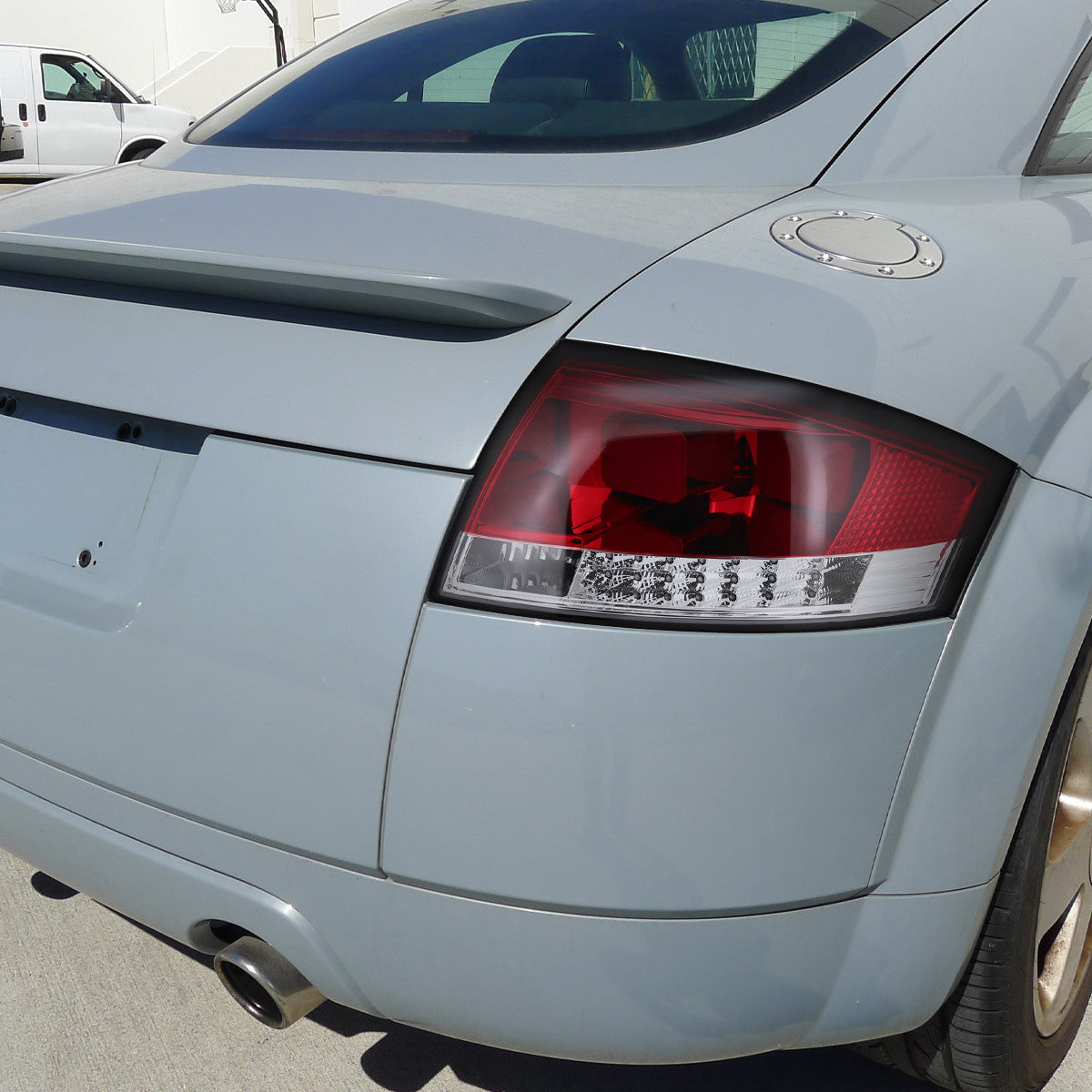 1999-06 Audi Tt LED Tail Lights V2 Red Clear