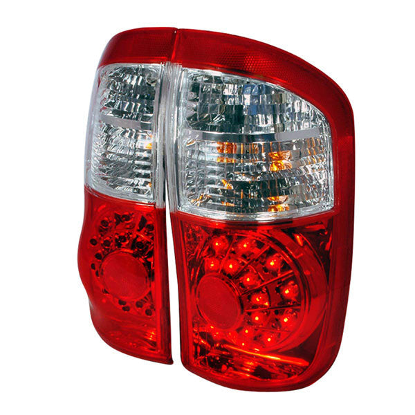Spec-D 00-06 Toyota Double Cab Tundra LED Tail Lights Red