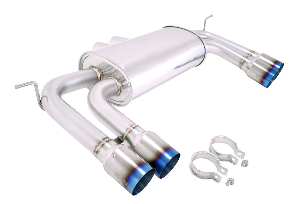 Megan Racing BMW X5 10-13 Axle Back Burnt Tips Exhaust MR-ABE-BX5M-VO