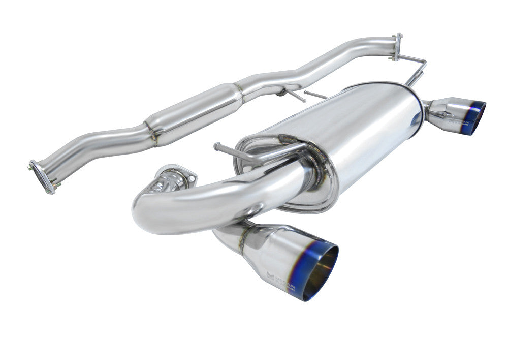 Megan Racing 350z 03-09 EO-R5 Stainless Burnt Roll Tip CatBack Exhaust