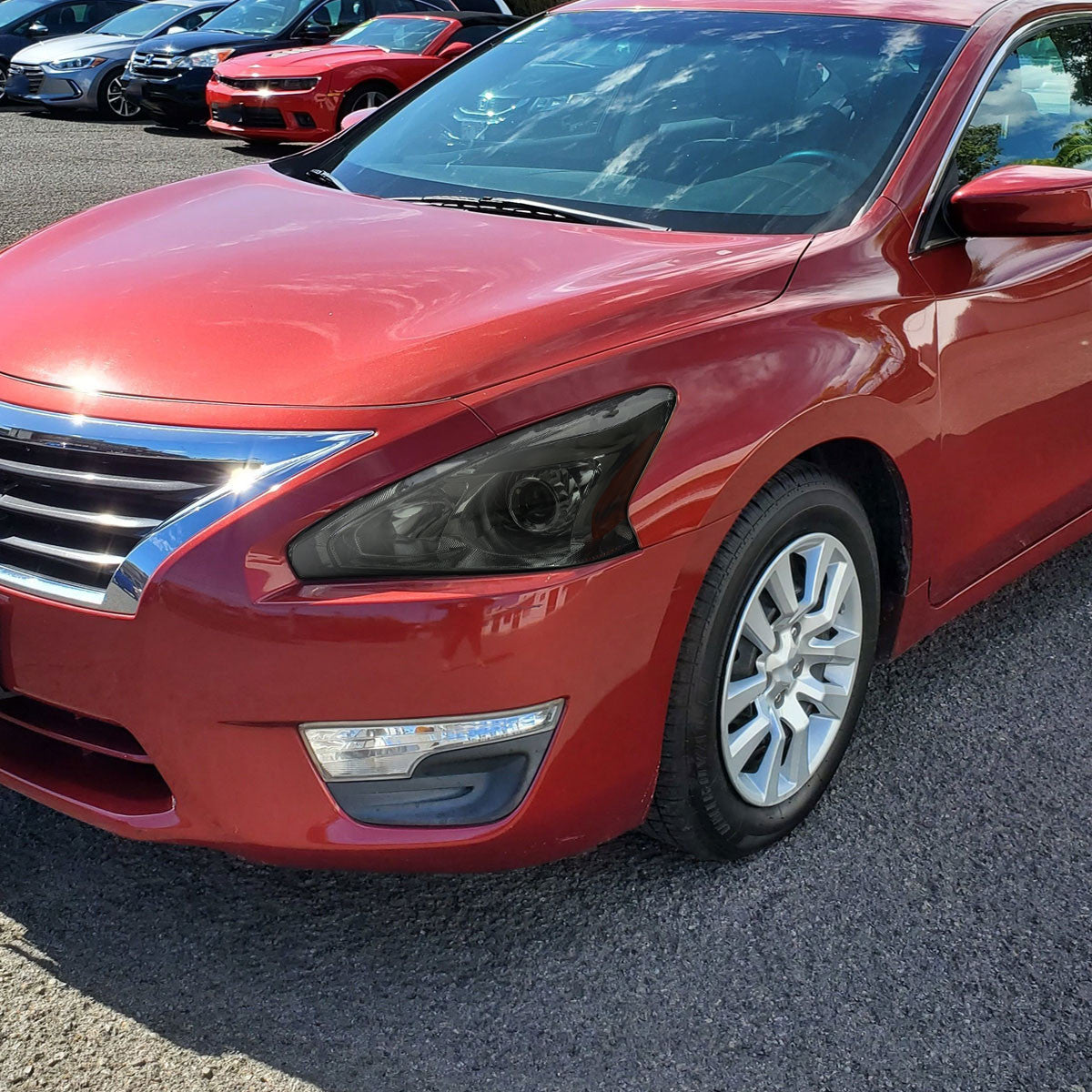 Spe-D 2013-2015 Nissan Altima 4Dr Projector Spec-D Headlights Smoked