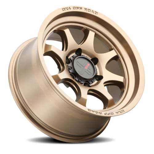 DX4 Rhino 17x8.5 wheels 6x114.3 Frozen Bronze 4x4 rims
