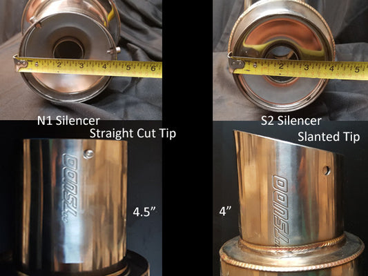 Silencieux de remplacement d'origine Tsudo 4,5" N1