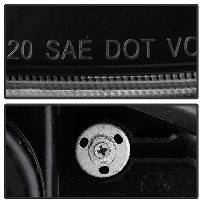 Spyder Apex Chevy Corvette C6 05-13 Sequential Signal Headlights Black