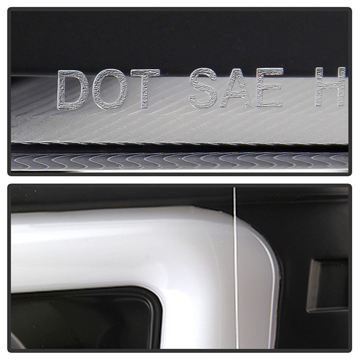 Spyder Apex Ford F150 13-14 Xenon Model Light Bar Projector Headlights Sequential Signal Black