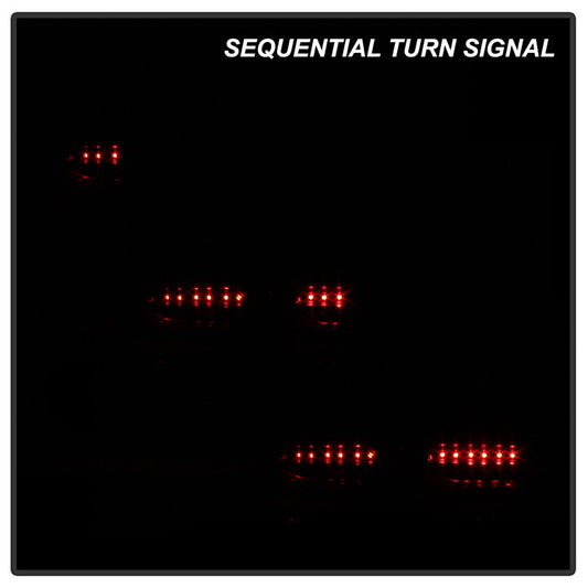 Spyder Chevy 16-18 Camaro seq signal installed LED tail light black