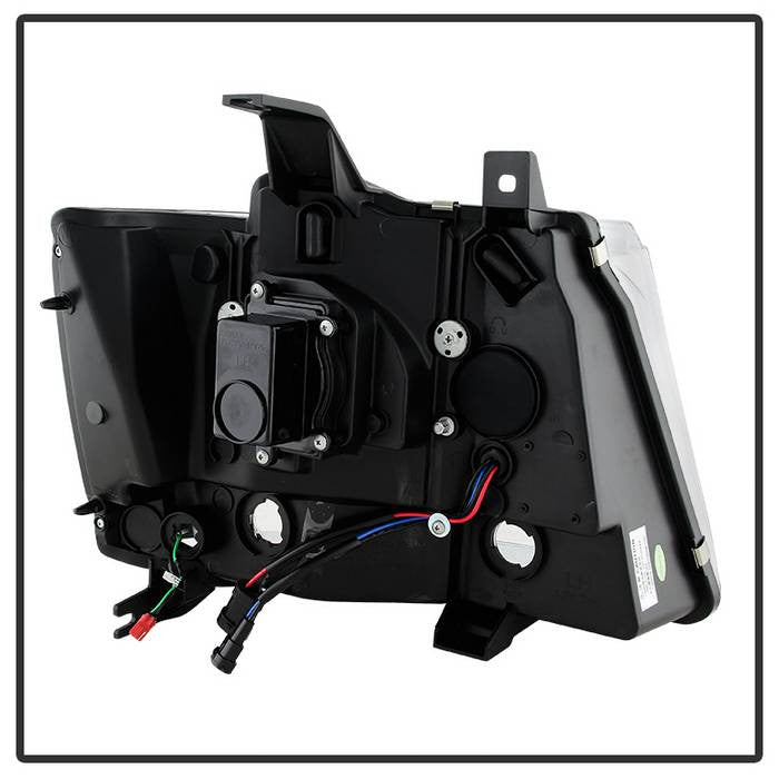 Spyder Chevy Suburban 1500/2500 07-14 V2 Projector Headlights light bar DRL Smoke