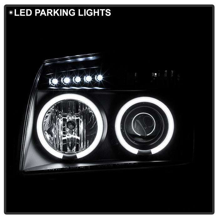 Spyder Dodge Magnum 05-07 Projector Headlights CCFL Halo LED Black installed