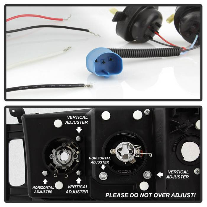 Spyder Dodge Ram 1500 02-2005 Ram 2500 3500 03-05 Projector Headlights LED Halo Chrome