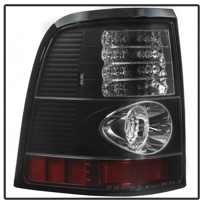 Spyder Ford 02-05 Explorer LED tail lights black