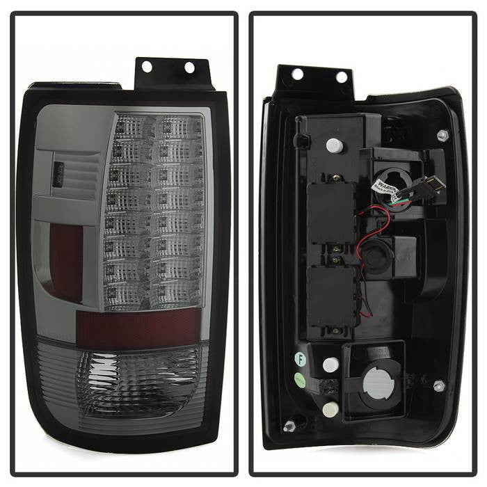 Spyder Ford 1997-02 Expedition V2 LED tail lights smoke