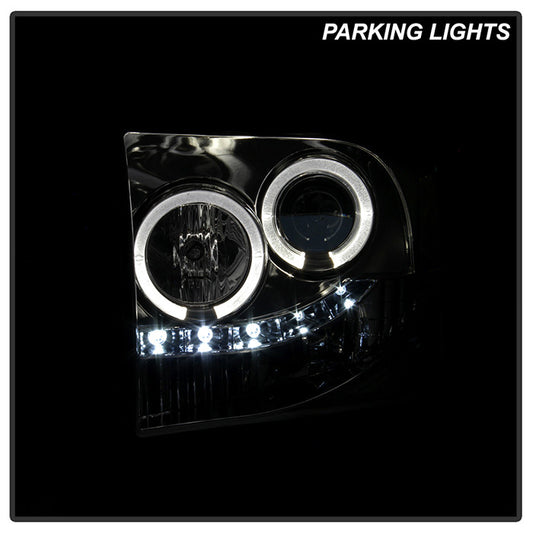 Spyder Ford F250 Super Duty Projector Headlights Smoke