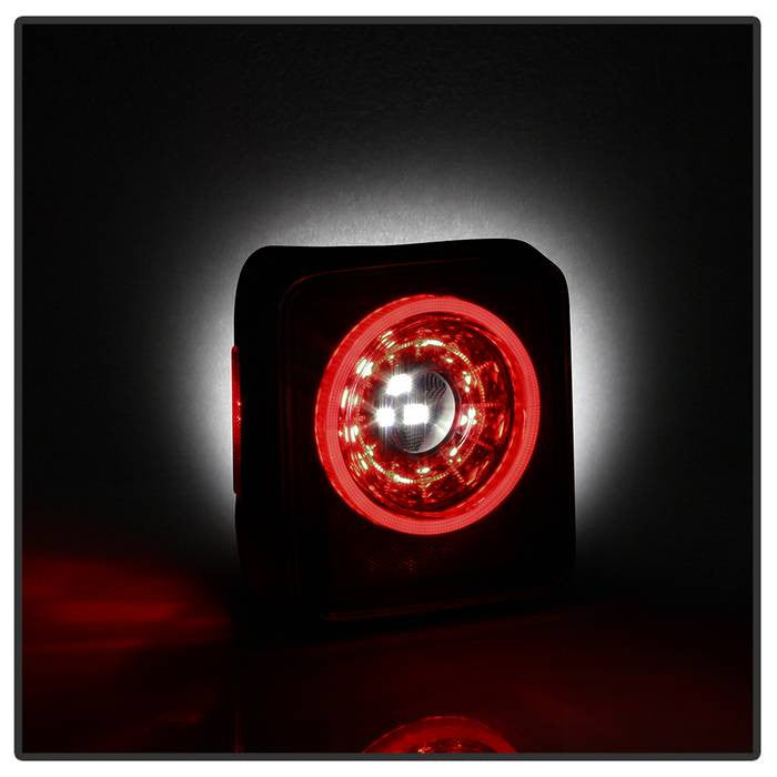Spyder Jeep 19-20 Wrangler Full LED seq tailLight smoke